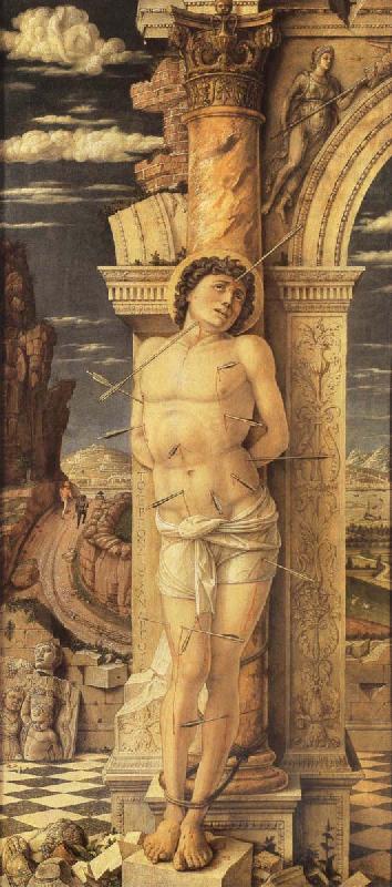 St. Sebastiaan, Andrea Mantegna